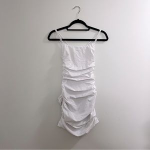 revolve mini white dress